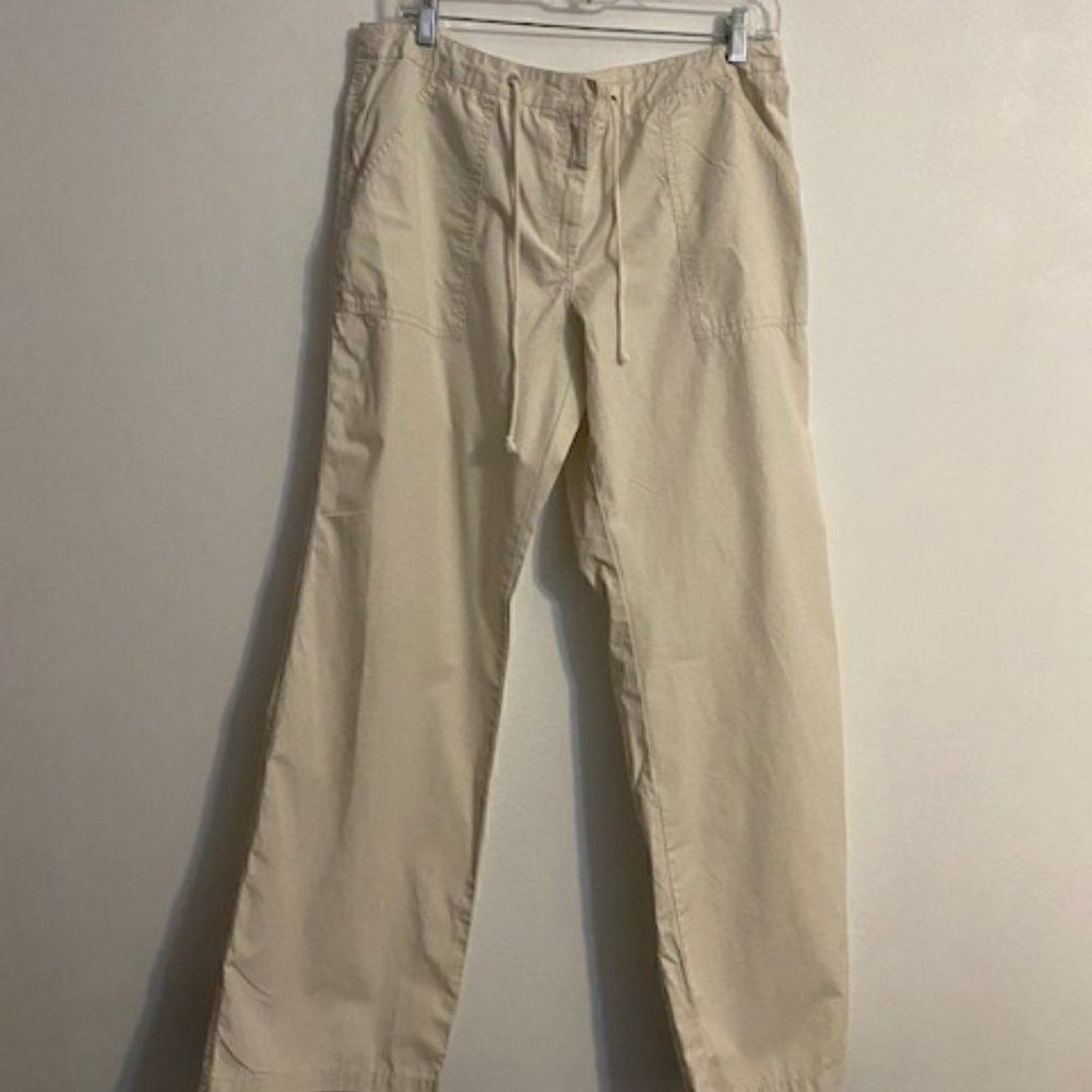 Victoria's Secret Cream Chino pants, size12L